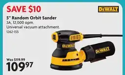 Home Hardware 5 Random Orbit Sander offer