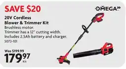 Home Hardware 20V Cordless Blower & Trimmer Kit offer