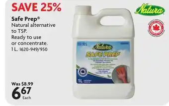 Home Hardware Safe Prep offer