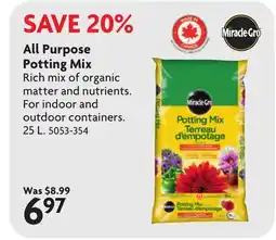 Home Hardware All Purpose Potting Mix offer