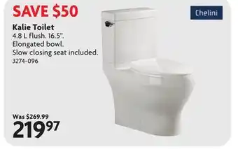 Home Hardware Kalie Toilet offer