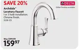 Home Hardware Archdale Lavatory Faucet offer