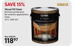 Home Hardware Wood Oil Stain offer