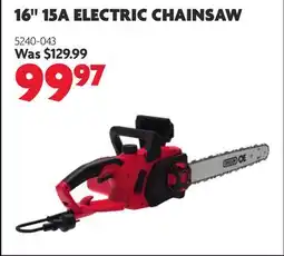 Home Hardware 16 15A ELECTRIC CHAINSAW offer