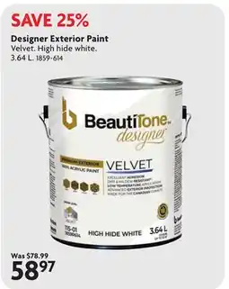 Home Hardware Designer Exterior Paint offer