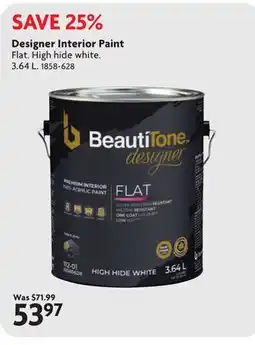 Home Hardware Designer Interior Paint offer
