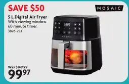 Home Hardware 5 L Digital Air Fryer offer