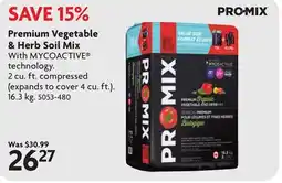 Home Hardware Organic Vegetable & Herb Potting Soil Mix - 2 cu.ft offer