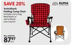 Home Hardware Switchback Folding Camp Chair offer