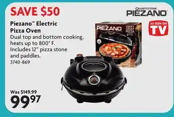Home Hardware Electric Pizza Oven offer