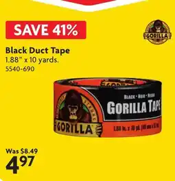 Home Hardware Black Duct Tape offer