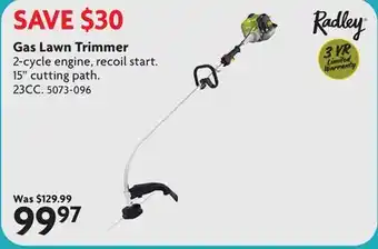 Home Hardware Gas Lawn Trimmer offer