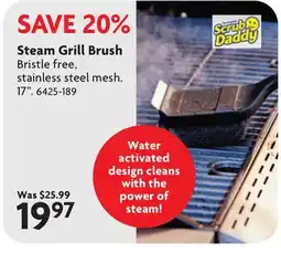 Home Hardware Steam Grill Brush offer