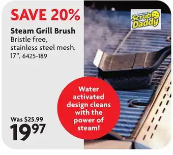 Home Hardware Steam Grill Brush offer
