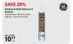 Home Hardware Kitchen & Bath Silicone II Sealant offer