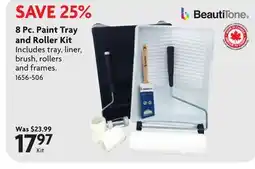 Home Hardware 8 Pc. Paint Tray and Roller Kit offer