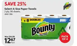 Home Hardware Select-A-Size Paper Towels offer