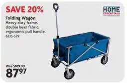 Home Hardware Folding Wagon offer