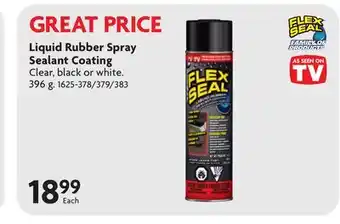 Home Hardware Liquid Rubber Spray Sealant Coating offer