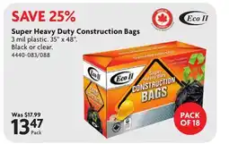 Home Hardware Super Heavy Duty Construction Bags offer