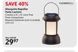 Home Hardware Mosquito Repeller Patio Lantern offer