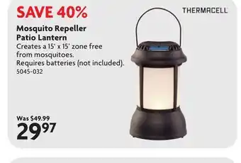 Home Hardware Mosquito Repeller Patio Lantern offer