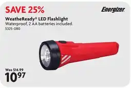 Home Hardware WeatheReady LED Flashlight offer