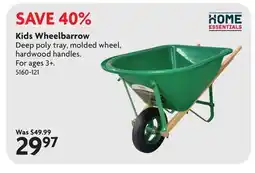 Home Hardware Kids Wheelbarrow offer