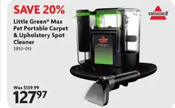 Home Hardware Little Green Max Pet Portable Carpet & Upholstery Deep Cleaner offer