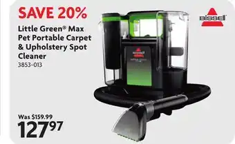 Home Hardware Little Green Max Pet Portable Carpet & Upholstery Deep Cleaner offer