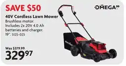 Home Hardware 40V Cordless Lawn Mower offer