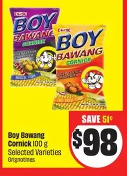 Chalo FreshCo Boy Bawang Cornick 100 g Selected Varieties offer