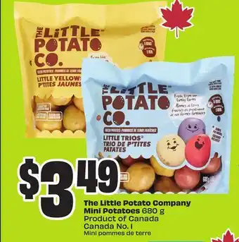 Chalo FreshCo The Little Potato Company Mini Potatoes 680 g Product of Canada Canada No. 1 offer