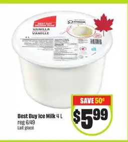 Chalo FreshCo Best Buy Ice Milk 4 L offer