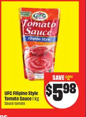 Chalo FreshCo UFC Filipino Style Tomato Sauce 1 kg offer