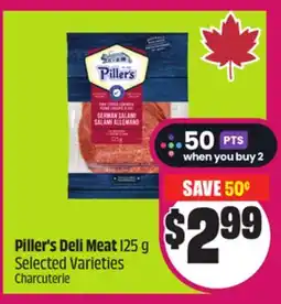 Chalo FreshCo Piller's Deli Meat 125 g Selected Varieties offer