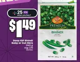 FreshCo Deep IQF Baby or Cut Okra 340g offer