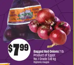 FreshCo Begged Red Onions 7 lb Product Of Egypt No 1 Grade 3.18 kg offer
