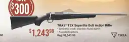 Cabela's Tikka T3X Superlite Bolt Action Rifle offer