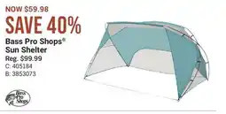 Cabela's Bass Pro Shops Sun Shelter offer