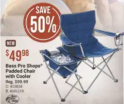 Cabela's Bass Pro Shops Padded Chair with Cooler offer