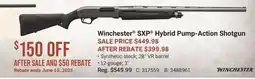 Cabela's Winchester SXP Hybrid Pump-Action Shotgun offer
