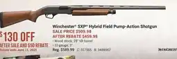 Cabela's Winchester SXP Hybrid Field Pump-Action Shotgun offer