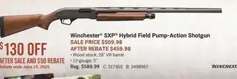 Cabela's Winchester SXP Hybrid Field Pump-Action Shotgun offer