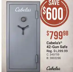 Cabela's Cabela's 42-Gun Safe offer