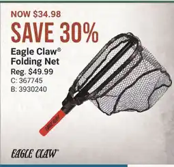 Cabela's Eagle Claw Folding Net offer