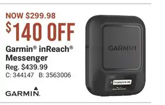 Cabela's Garmin inReach Messenger offer