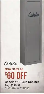 Cabela's Cabela's 8-Gun Cabinet offer