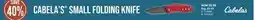 Cabela's Cabela's small folding knife offer