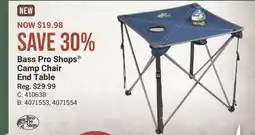Cabela's Bass Pro Shops Camp Chair End Table offer